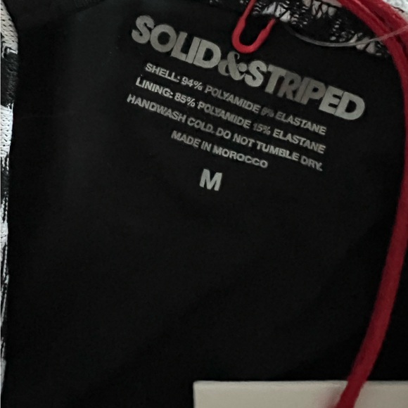 {Solid & Striped} Brand New Baby Gingham Jacquard One Piece - Picture 11 of 11